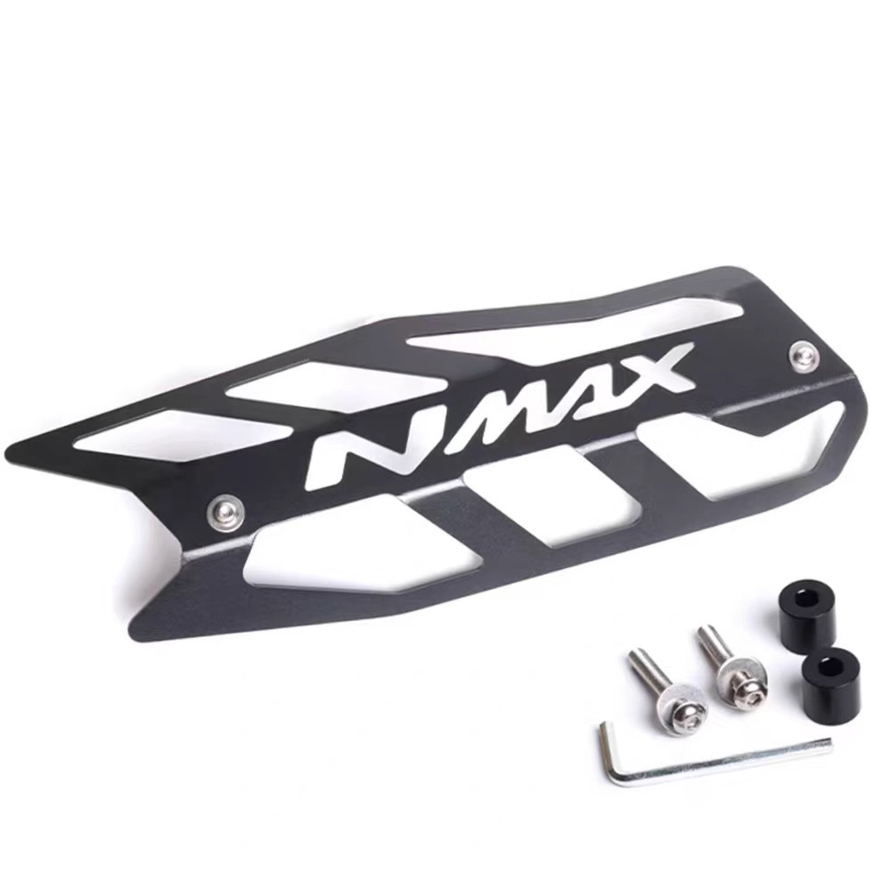 Suitable for Yamaha Nmax155 Modified Exhaust Pipe Cover Aluminum Alloy Anti-Scalding Exhaust Protective Cover Decorative Accessories