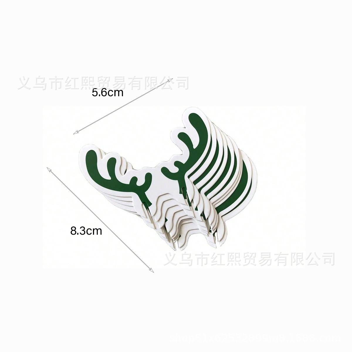 녹색 사슴뿔 10개입/팩