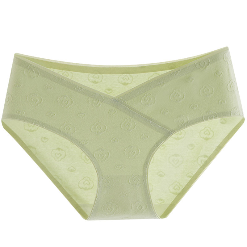 Ropa interior de las mujeres embarazadas verano fino algodón puro algodón antibacteriano embarazada temprano, medio y tarde cintura baja vientre soporte sin costuras más ropa interior de tamaño