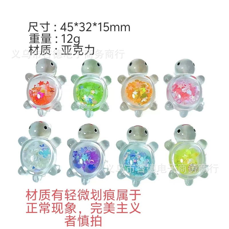 アクリル発光透明スパンコール小さなカメかわいい diy デスクトップ装飾品トレンディなブラインドバッグ卸売ドロップシッピング|undefined