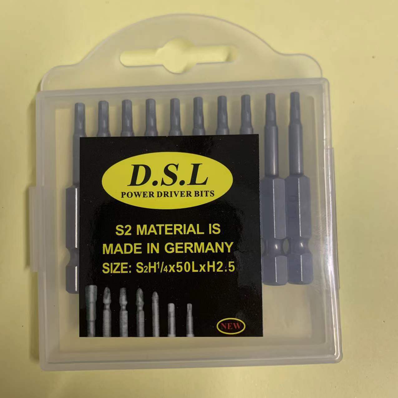 FUENTE fabricante DSL Alemania S2 cabeza de lote hexagonal de una sola cabeza de acero endurecido cabeza de lote hexagonal especificaciones completas