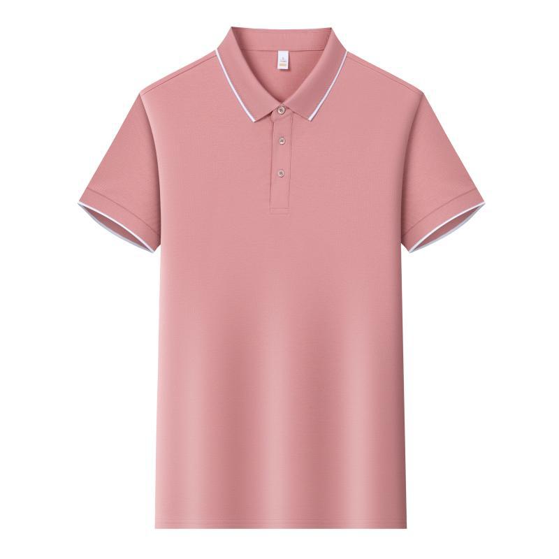 220g peso pesado Solona POLO camisa verano antibacteriano fresco para hombres y mujeres primavera y verano