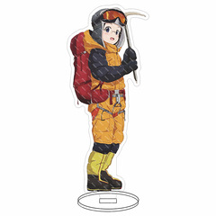 Charge towards Mount Mai with the large signboard, Yukine from Snow Village, Makoto, Nishikimi from Kurokami, Akane Saito, and Shikoha Akrilin figure display.