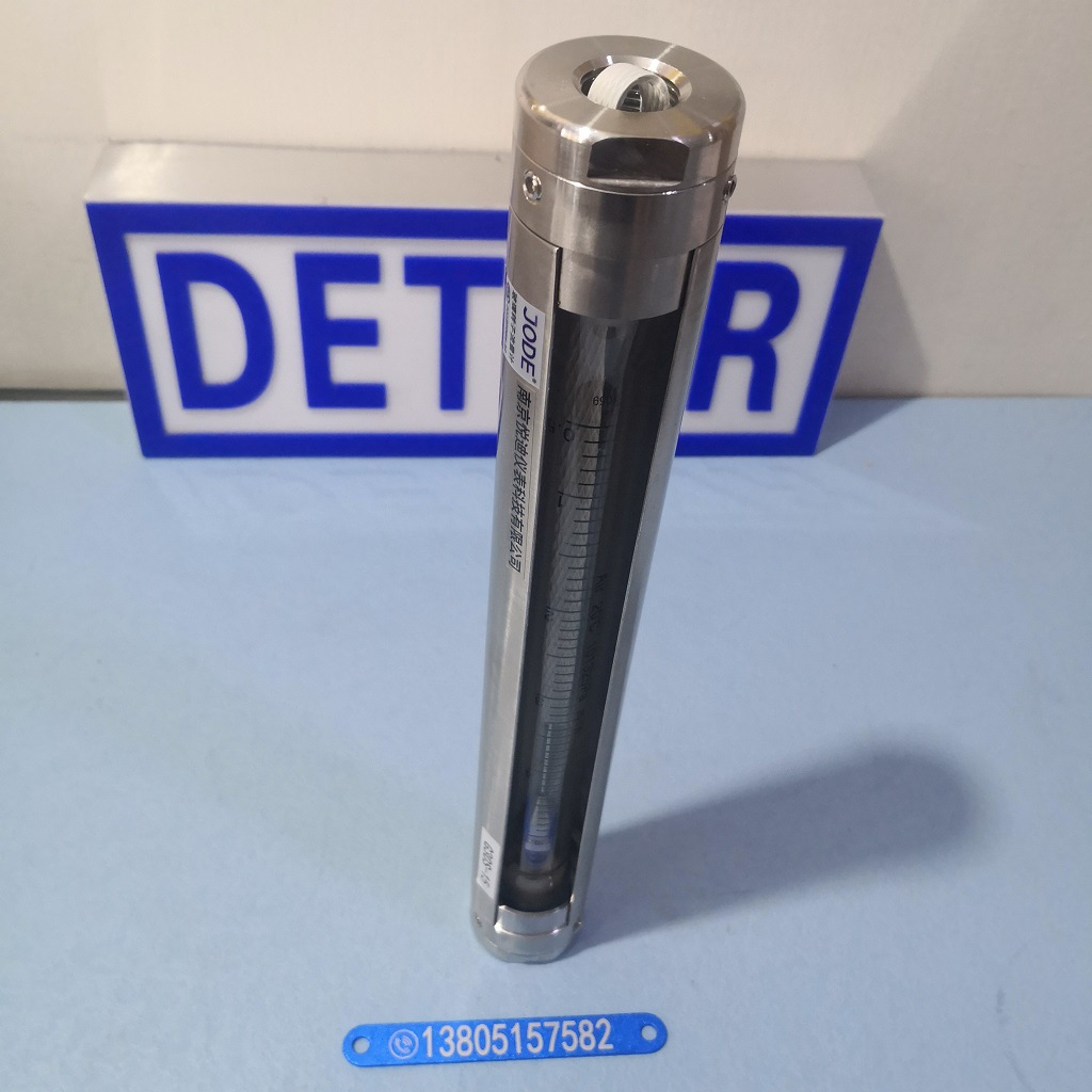 V30S-15全不锈钢玻璃转子流量计,G1/2内螺纹,长344mm玻璃管流量计