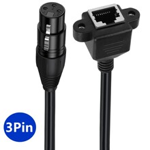 ���rXLR3о��ĸ�DRJ45ĸ���������l���m���DMX-CON ������ϵ��