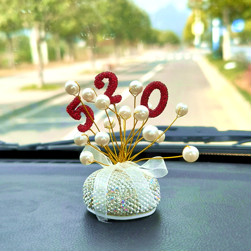 모조 진주 레드 디지털 석고