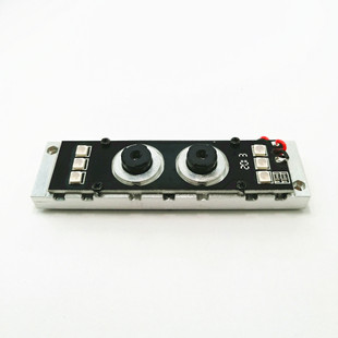 Horizontal Version of Shimel Near Infrared Binocular Face Acquisition Recognition Living Detection Camera