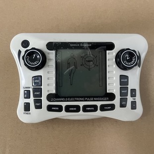 308B English dual output electronic pulse massager therapeutic instrument physiotherapy instrument with massage slippers