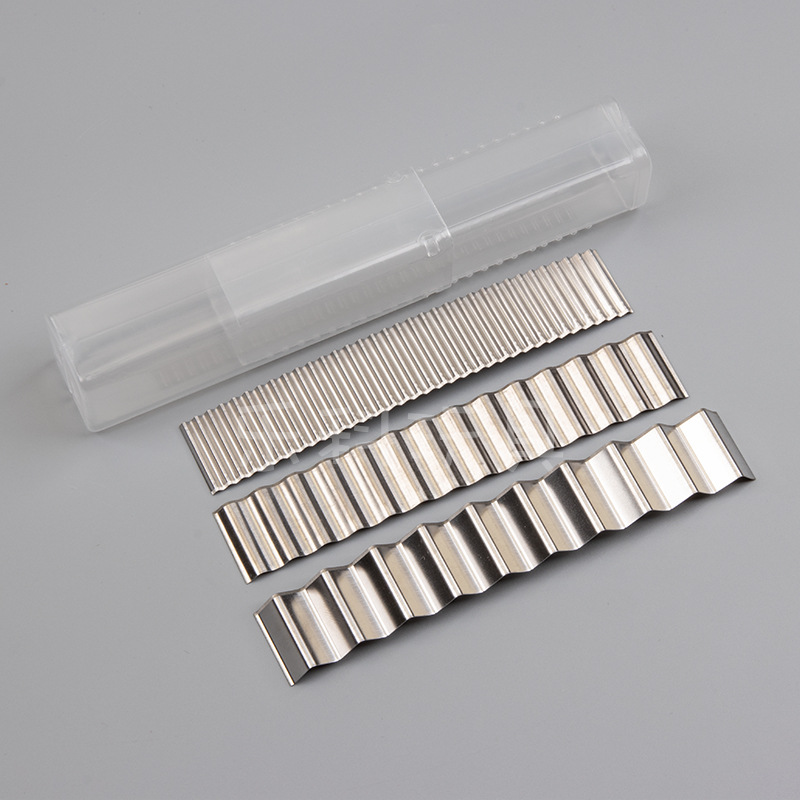 Arcilla de arcilla ultraligera arcilla de color hoja de onda suave delgada que forma la hoja de bricolaje herramienta hecha a mano encaje corrugado hoja