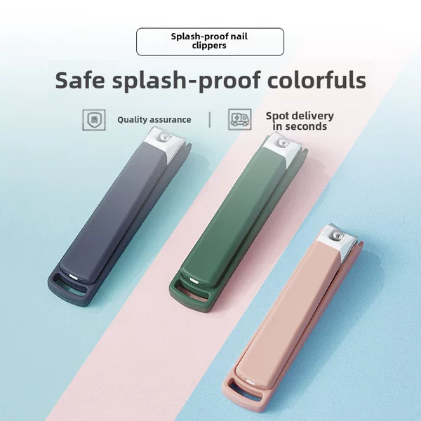 Anti-splash nail clippers large single cartoon cute nail clippers nail clippers suit mini nail clippers