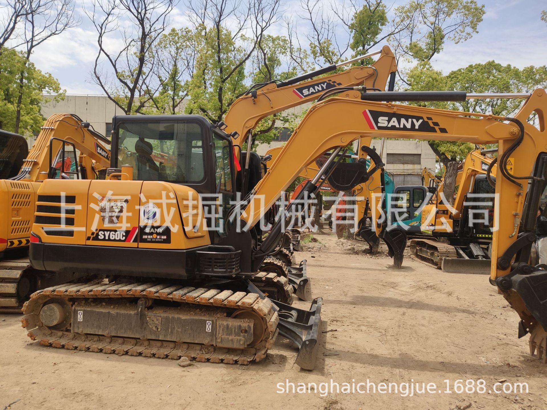 二手三一SY60C挖掘机  三一75C挖掘机