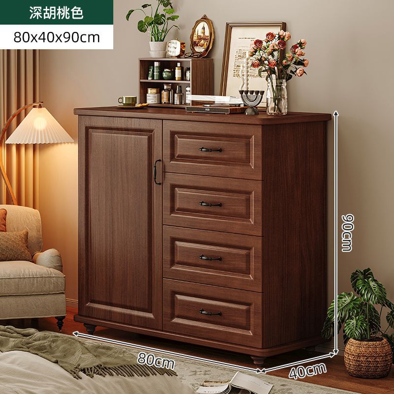 [Durable] armario de estilo americano armario de almacenamiento de dormitorio contra la pared armario de cinco habitaciones armario sala de estar retro