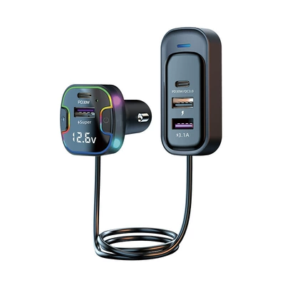 Cross-Border Wholesale Car Bluetooth: Mobil şarj cihazları