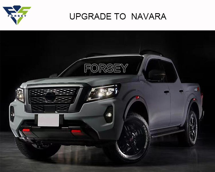 Suitable for Nissan Navara 2021 model with front grille and front bumper