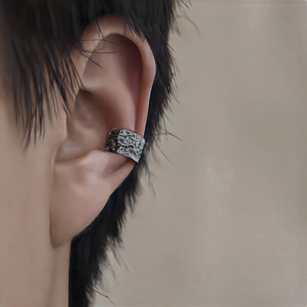 Small ear clips
