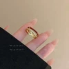 Double Diamond Star Ring
