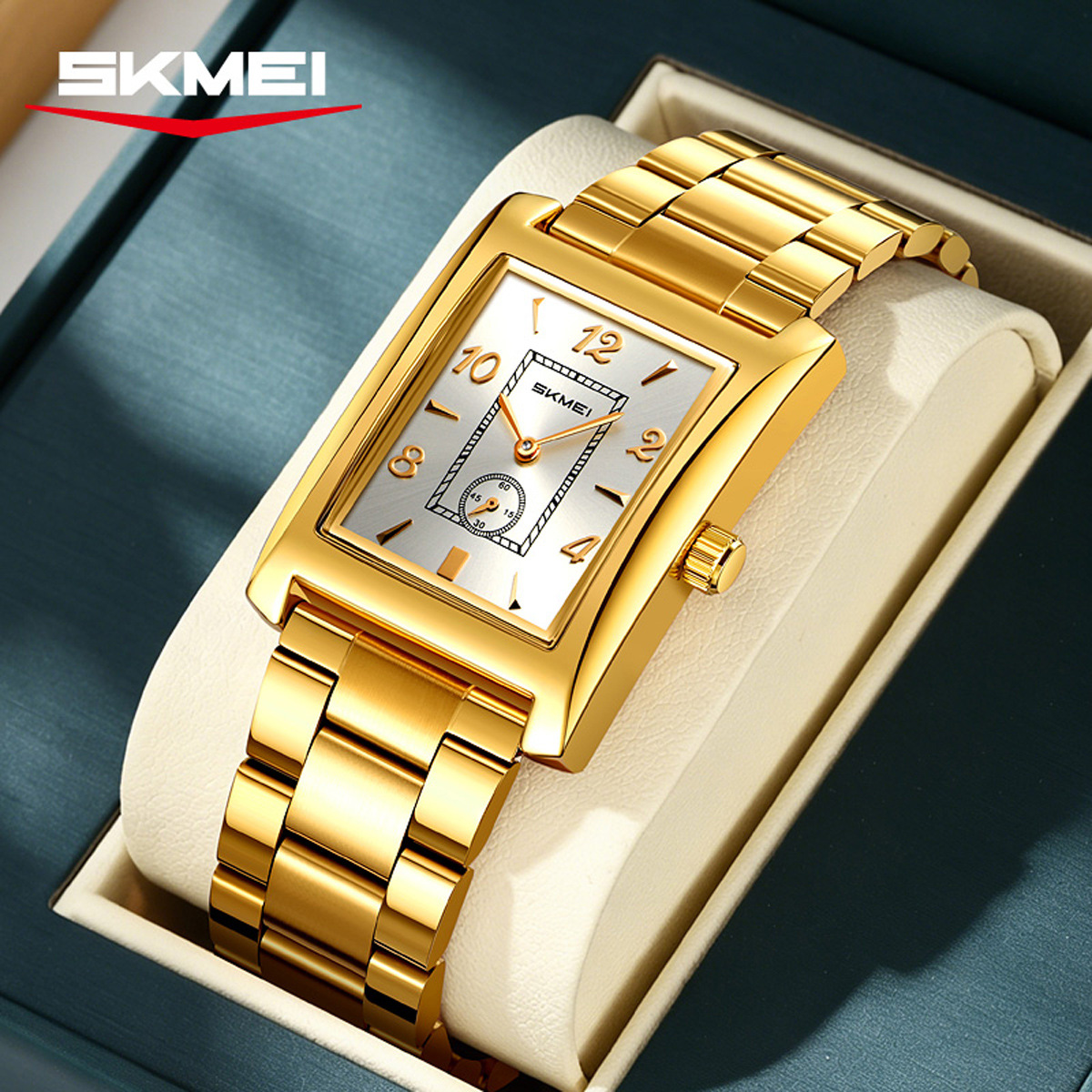 Gold Shell Silver Face
