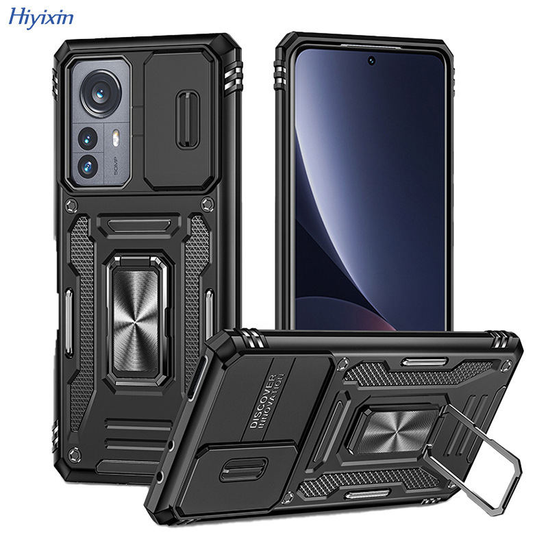 Suitable for Redmi 15C Multifunctional Sliding Window Stand Phone Case Xiaomi 15t Pro Armor Anti-Drop Protective Cover Suitable for Redmi 15C Multifunctional Sliding Window Stand Phone Case Xiaomi 15t Pro Armor Anti-Drop Protective Cover