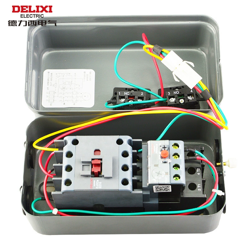 Delician магнитный стартер CDS2S-32B/25A магнитный переключатель 7.5 трёхфазный 11кВт мотор защита от перегрузки