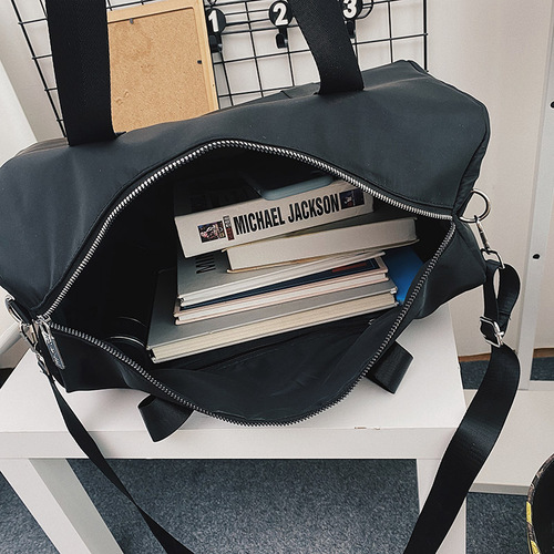 Travel bag, short-distance business trip, large-capacity crossbody bag, fashionable sports fitness bag, dry and wet separation storage bag, boarding bag