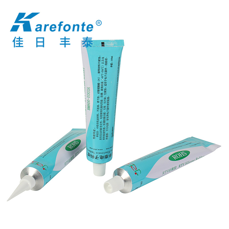 白色RTV单组分硅胶 导热密封胶粘接绝缘单组分液态硅胶电子专用胶