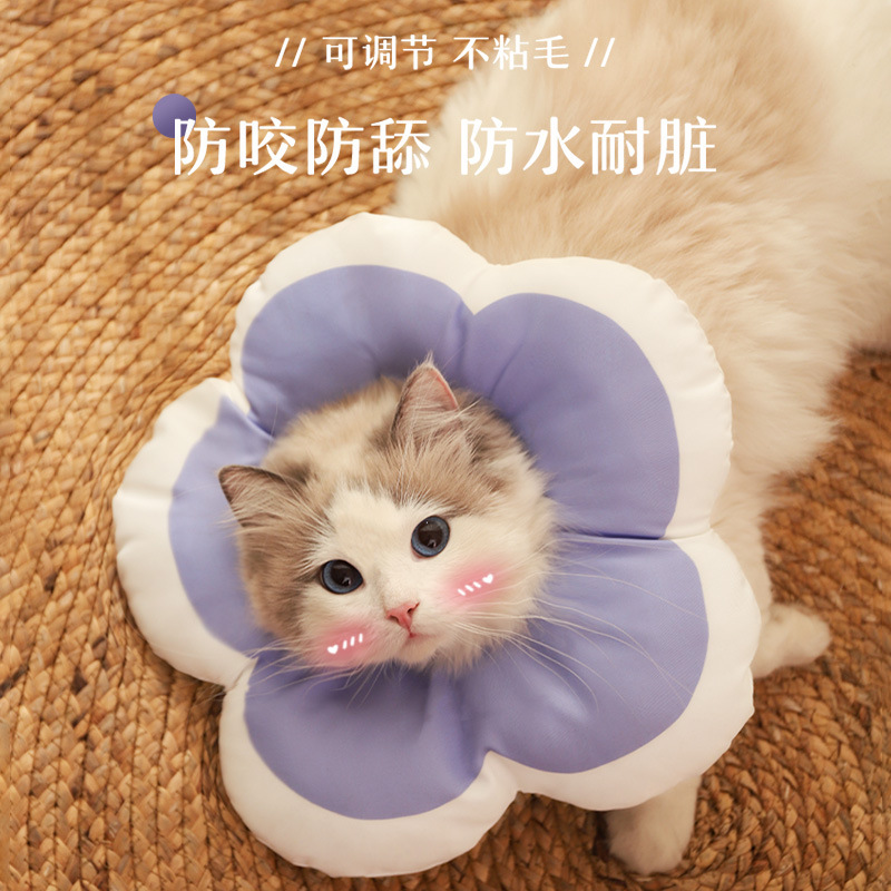 猫咪项圈伊丽莎白圈狗狗防舔软头套伊莉伊利沙白羞耻脖圈绝育用品