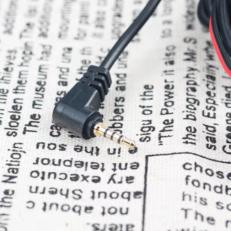 Non-streaming media recorder five-hole 9.5m extension cable headphone jack 5-hole rear camera extension cable accessories