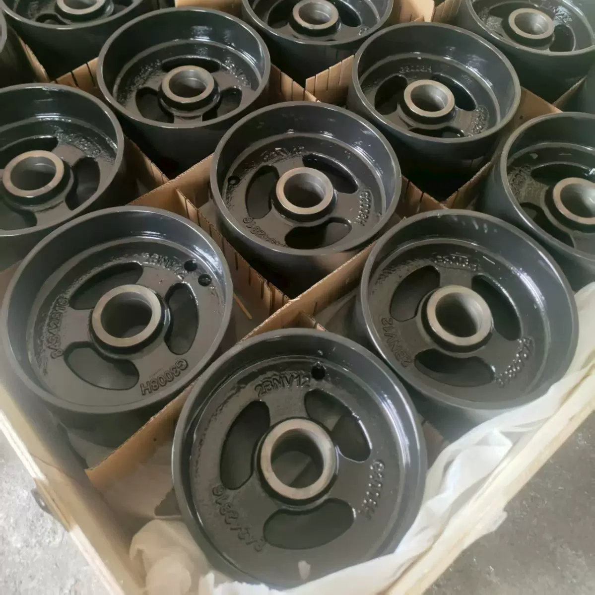 厂家专业供应大皮带轮和小皮带轮 常州郑氏提升各种铸件加工批发