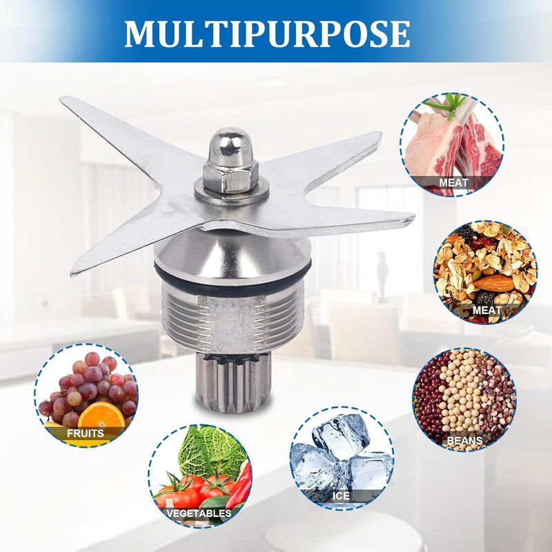 Suitable for Vitamix mixer 64 oz 105733 knife replacement components A2300, A3500, 7500