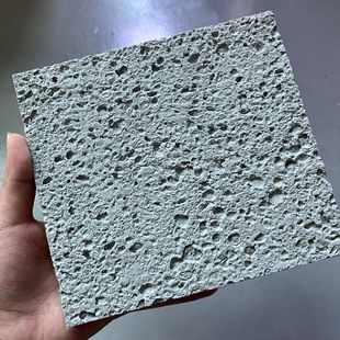 Large hole wormhole board modeling background wall interior decorative board can be proofing imitation moon surface clear water concrete board
