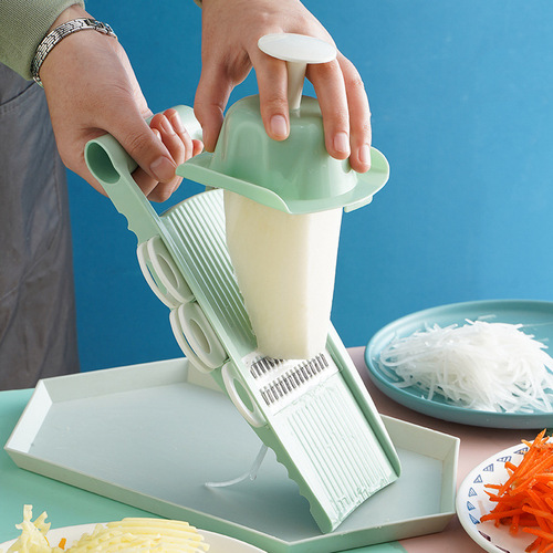 Multifunctional grater set, grater hand guard, fancy grater insert, vegetable slicer, shredder