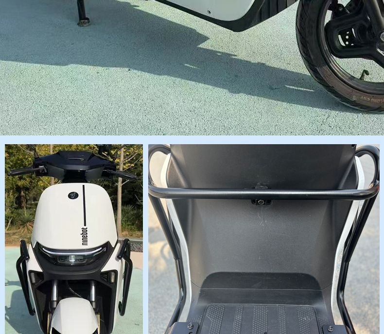 No.9 M395cmax Flash Rider Guardrail, No.9 M95C+ Electric Vehicle m3 Bumper, Anti-Collision Frame, Rear Cargo Rack Accessories