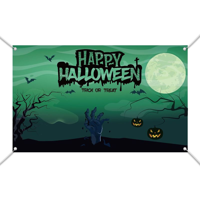 国境を越えた新しい背景布ハロウィーン城装飾パーティーのテーマ室内灯にろうそくがついている|undefined