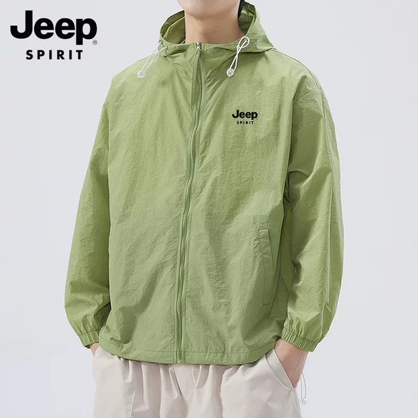 Brand Summer Style Outdoor Sun Protection Skin Jacket for Men and Women, Lightweight, Windproof, Loose-Fitting, Plus-Size Couple's Skin Jacket