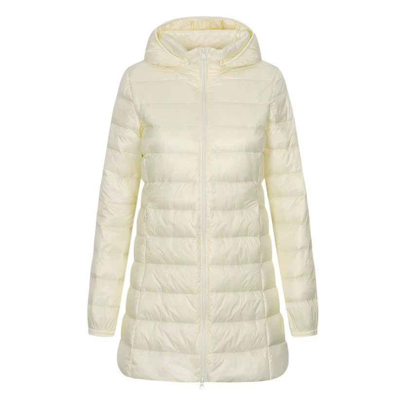 Новая легкая женская куртка-парка оверсайз средней длины с капюшоном для женщин больших размеров, Amazon 2025