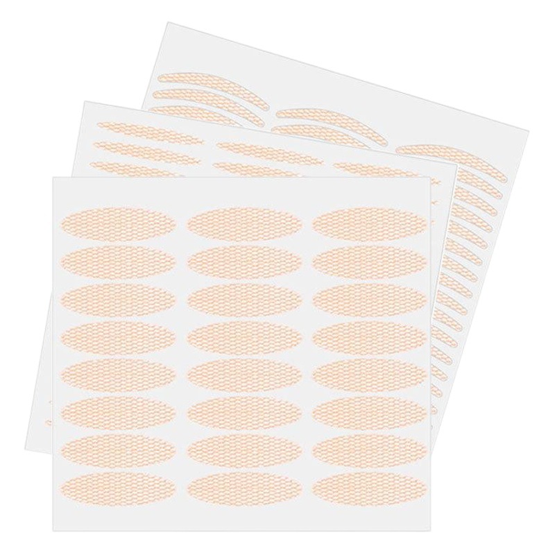 Factory direct lace double eyelid stickers wholesale water-sticky invisible anti-eye drop olive watering can fork tweezers