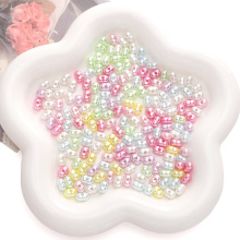 8x5mm 亚克力珠光花生珠串珠项链半成品手串手工diy饰品配件材料