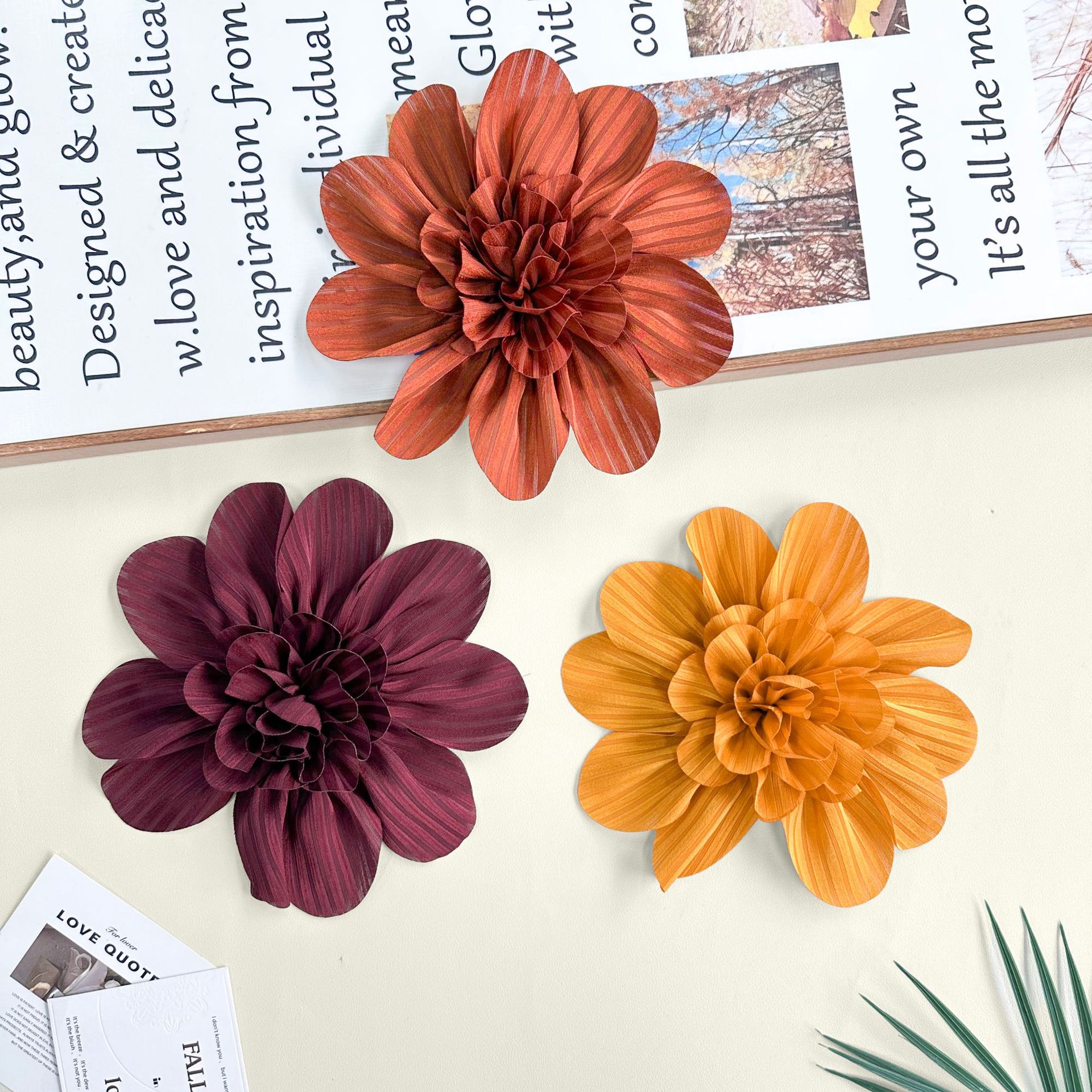 18cm simulación de flores hechas a mano, ropa, bolsas, accesorios, ropa, accesorios para el hogar, accesorios de coincidencia en línea