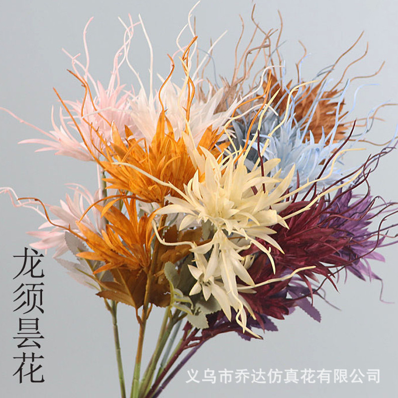 Dragon Beard Flower Artificial Flower Wedding Arrangement Flower Arrangement Wedding Supplies Fake Flower Green Plant Ornaments Plastic Hairpin Flower Material Dragon Beard Flower Artificial Flower Wedding Arrangement Flower Arrangement Wedding Supplies Fake Flower Green Plant Ornaments Plastic Hairpin Flower Material