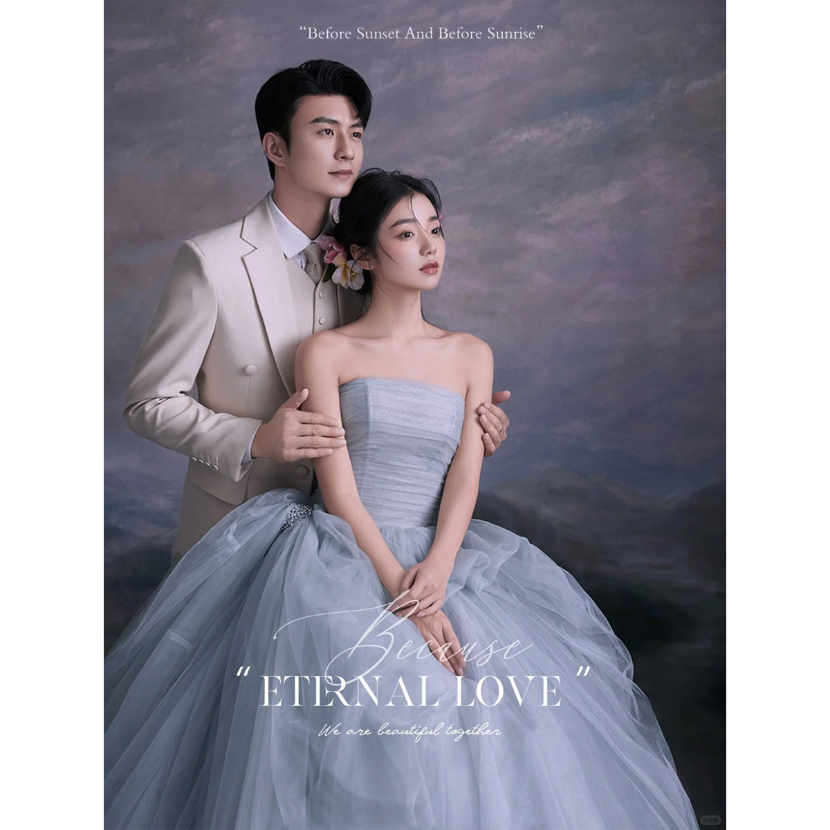 New Photo Studio Vintage Theme Clothing New Chinese Wedding Photography Colorful Yarn Photo Photo Fishtail Dress Princess Dress