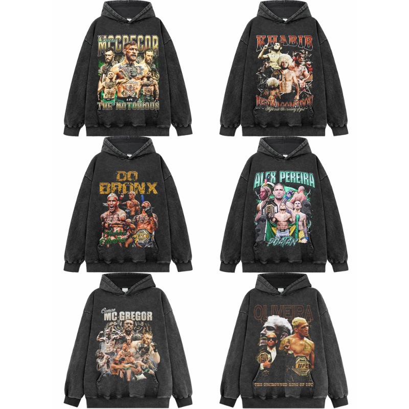 Conner Pereira Eagle Oliveira Scaped Sweater Vintage Retro Hooded