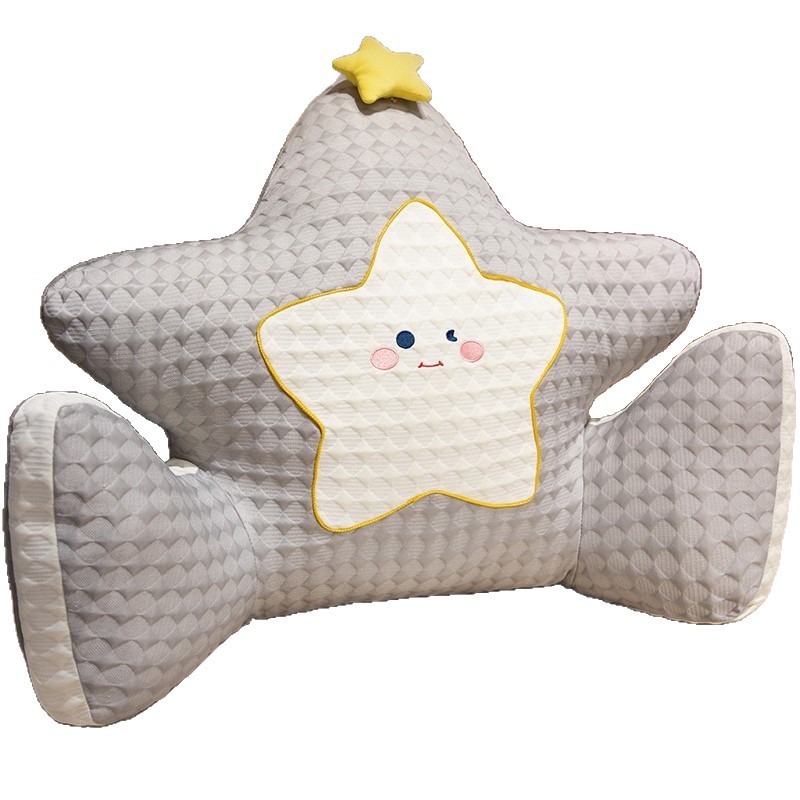 Cojín de Cabecero para Cama de Franela y Poliéster con Soporte Lumbar para Dormitorio y Sofá image 5
