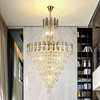 Modern and minimalistic ceiling lamp for country house for living room suitable for stairs, light luxury style