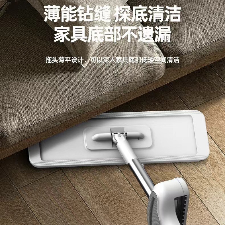 怠け者向けの家庭用ハンズフリーフラットモップ、乾湿両用フロアモップ、卸売|undefined