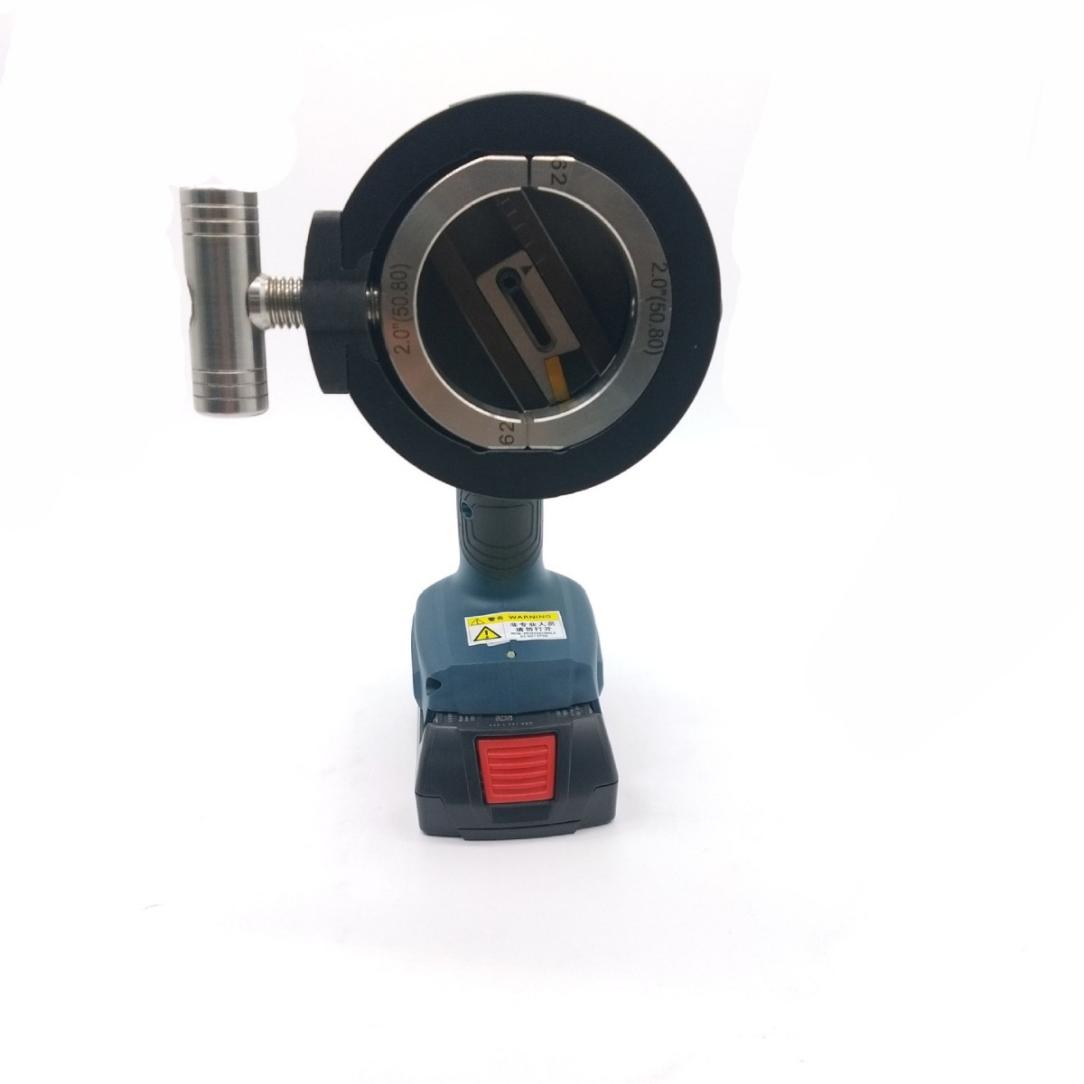 PFM2.0DC管道平口机博世电机两电一充双刃涂层刀片