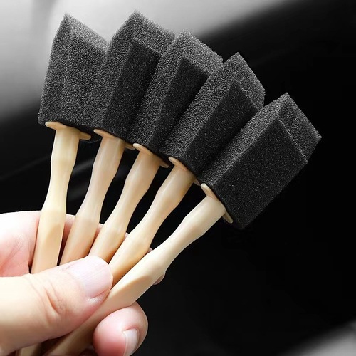 Car air conditioning outlet cleaning brush interior cleaning tool dust sponge gap brush grille sponge brush