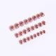 Gentle White Short Blush Love Wearing Nail Patch Detachable Sweetheart Girl Blush Nail Patch