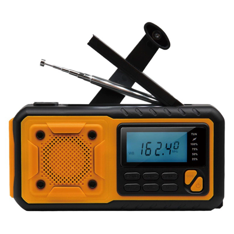 Трансграничная многофункциональная наружная аварийная выработка солнечной энергии Радио Предотвращение катастроф лампа для чтения фонарик Зарядка сокровище