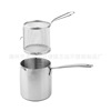 Fried Pot Stainless Steel Fried Pot Multifunctional Pot Filer Doro Fried Pot Kitchen Home Fried Pot Simple Mini Fried Pot