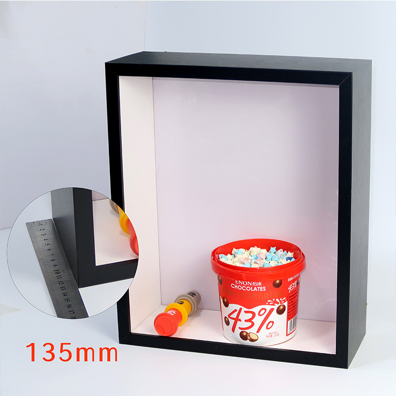 Hollow Photo Frame Storage Box Display Stand for Preserving Handmade DIY Gifts, Modern Minimalist Display Box Hollow Photo Frame Storage Box Display Stand for Preserving Handmade DIY Gifts, Modern Minimalist Display Box